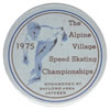Pins & Buttons: 1975 Speed Skating Pin