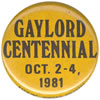 Pins & Buttons: 1881 - 1981 Centennial Button