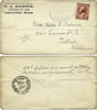 Miscellaneous To 1939: Envelope - Postmarked January 28, 1886