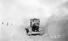 Miscellaneous To 1939: Rear view of snowplow - 1930's