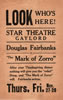 Miscellaneous To 1939: The Star Theater Featuring ZORRO - November 1920