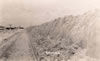 Miscellaneous To 1939: Snowbanks along the tracks - Circa 1915