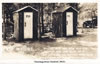 Miscellaneous - 1940's: Ma & Pa Outhouses - Greetings from Gaylord, Mich