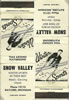 Postcards - 1950's: A vintage Snow Valley Matchcover - 1950's