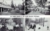 Postcards - 1950's: AuSable Ranch & Ski Club