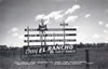 Postcards - 1950's: Gay El Rancho Road Sign