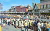 Postcards 1960's: +Alpenfest Parade - 1960's