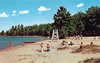 Postcards 1960's: Otsego Lake State Park - Postmarked August 27, 1963