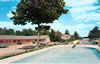 Postcards 1960's: Hub Motel Otsego Lake - 1960's