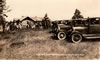 Lakes & Parks To 1939: Same cottage as the last image plus people and vehicles.