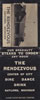 Miscellaneous - 1940's: Rendezvous Steak House Matchcover