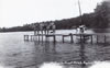 Motels & Resorts - 1940's: Gay El Rancho - Gals on the dock