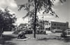 Postcards - 1950's: Main Street Courtyard with Cannon
