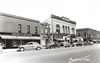 Postcards - 1950's: Main Street - Tear Drop Trailer