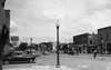 Postcards - 1950's: Corner of Court and Main. Looking East on North side of Main Street.