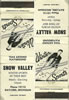 Postcards - 1950's: A vintage Snow Valley Matchcover - 1950's